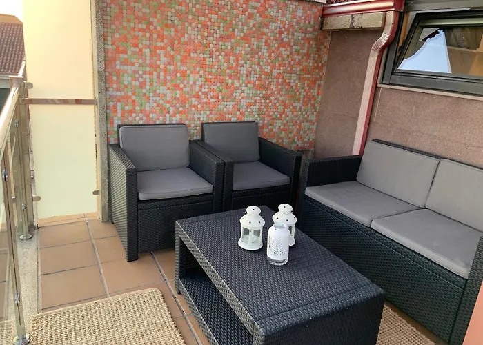 Marismas Da Lanzada- Playa De La Lanzada Apartmán